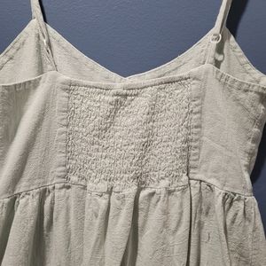 Tea Green Midi Summer Dress